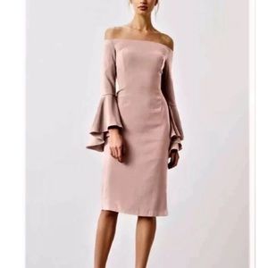 BARDOT Solange off the shoulder dress